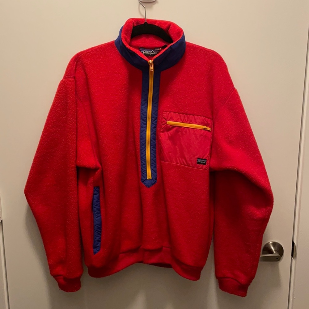 vintage red patagonia